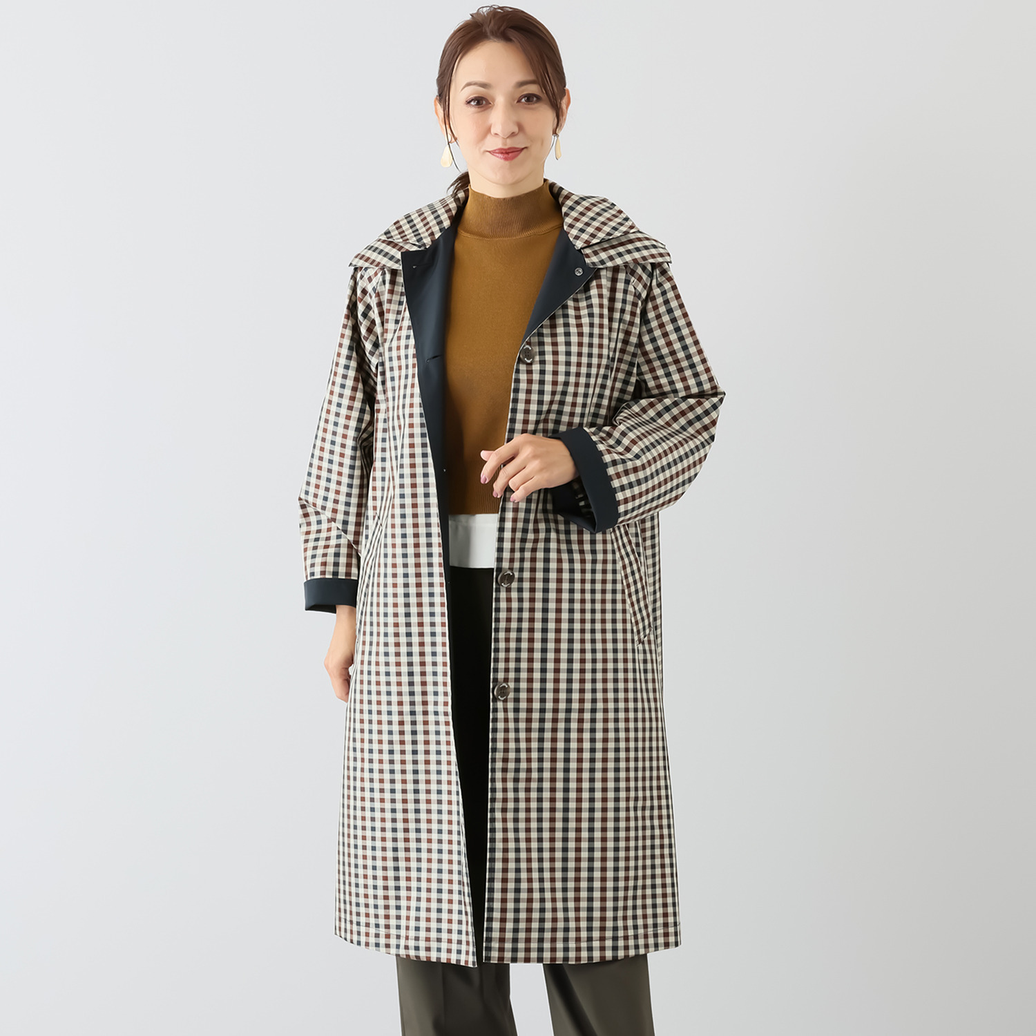 アクアスキュータム 防水・はっ水・防風 全天候型 ポケッタブル ステン