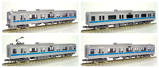 グリーンマックス 【5両SET】 小田急3000形3次車4輛トータル(M) GM