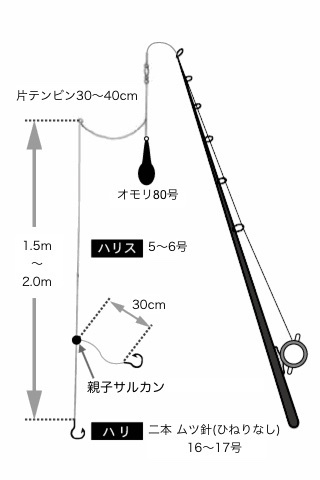 庄三郎丸 仕掛け図