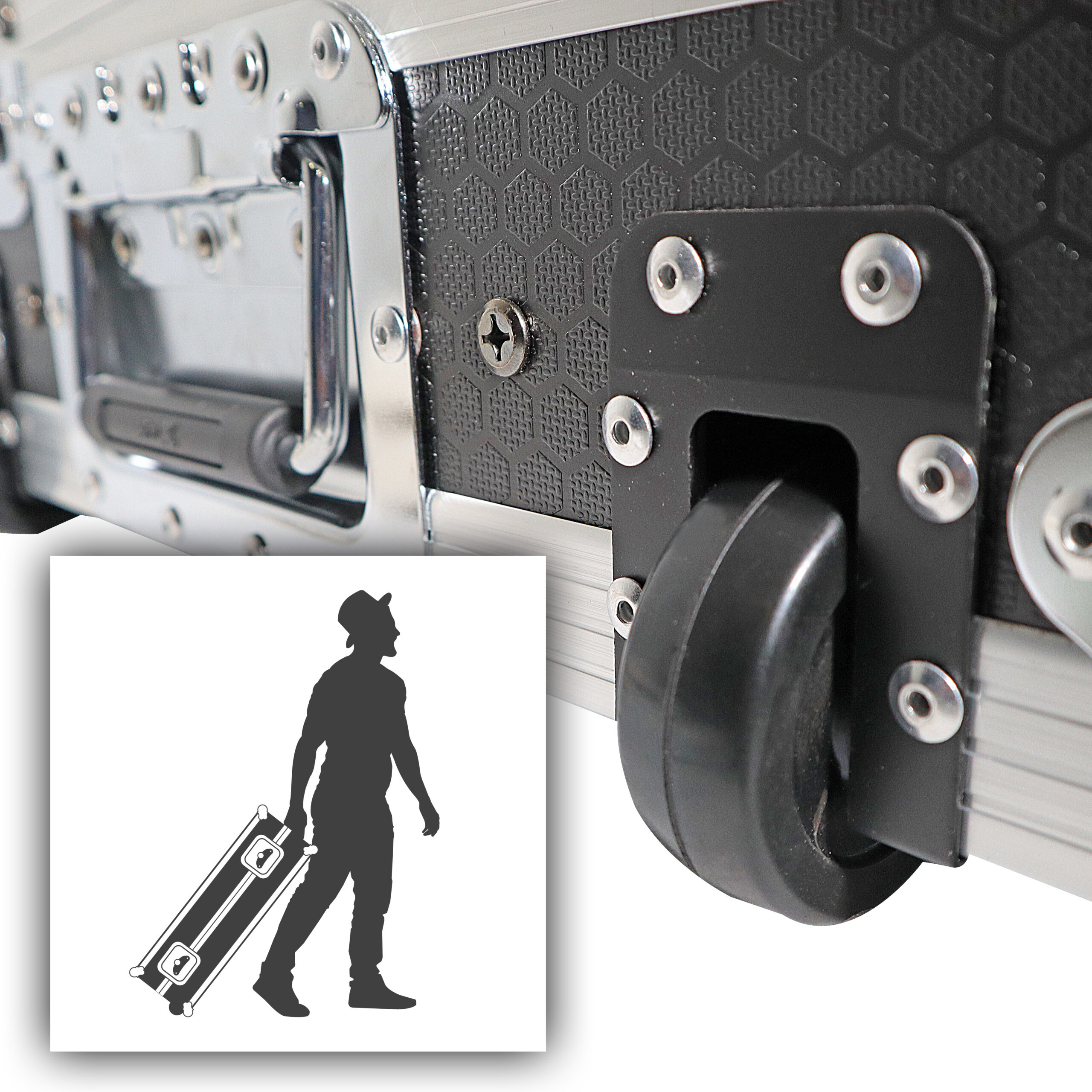 Flight Case For Pioneer DDJ-SZ DDJ-RZ Digital Controller W-Laptop