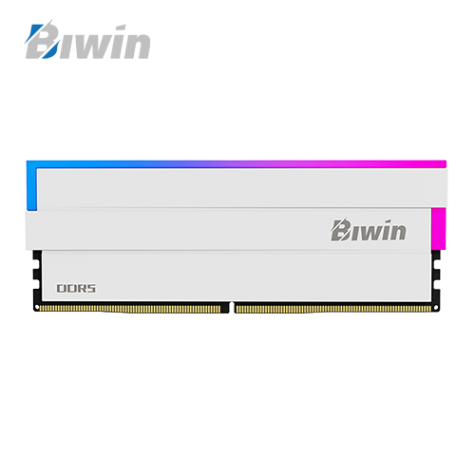 BIWIN DW100 RGB DDR5-6000 32GB(16G*2)白(CL36)-欣亞數位‧ 買電腦，找欣亞