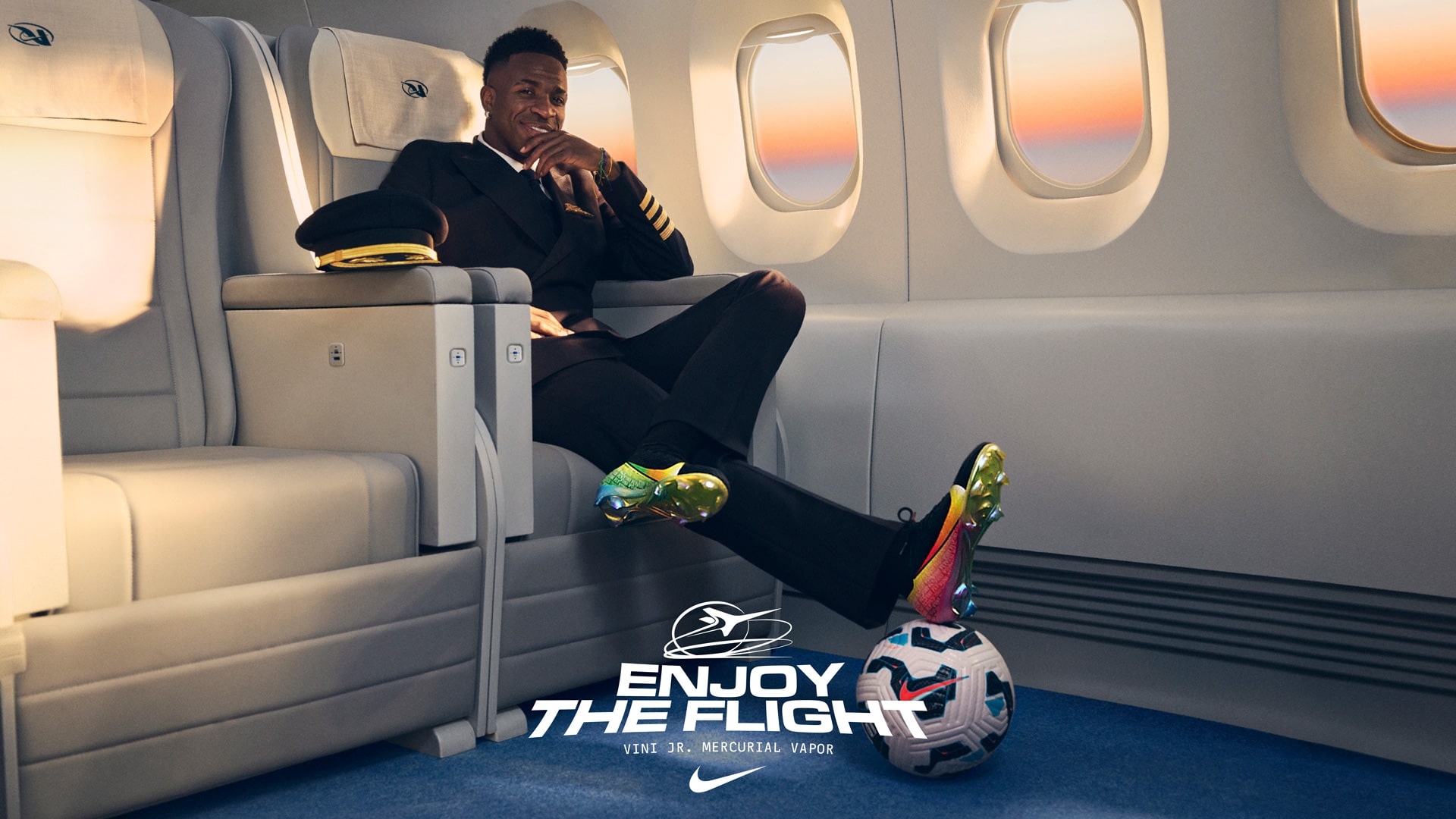 ヴィニシウス・ジュニオール選手シグネチャーモデルマーキュリアル