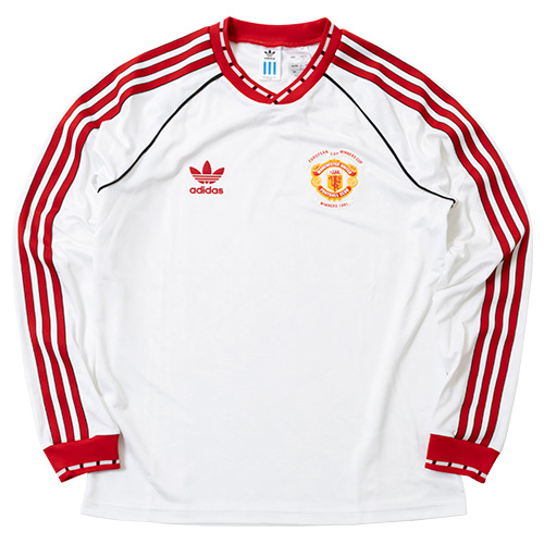 マンチェスター・ユナイテッド 91 アウェイ 長袖ジャージー／サッカー