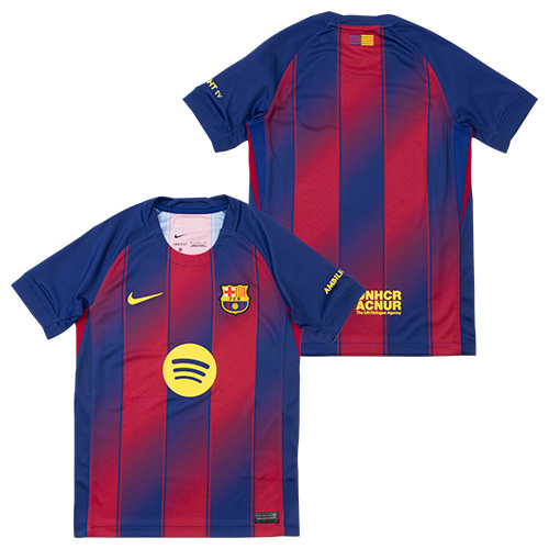 ジュニア 25-26 バルセロナ HOME ユニフォーム／サッカーショップKAMO