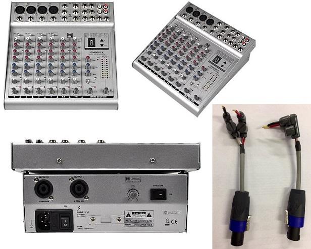 パワードミキサー PM802FX｜山王スペース＆レンタル