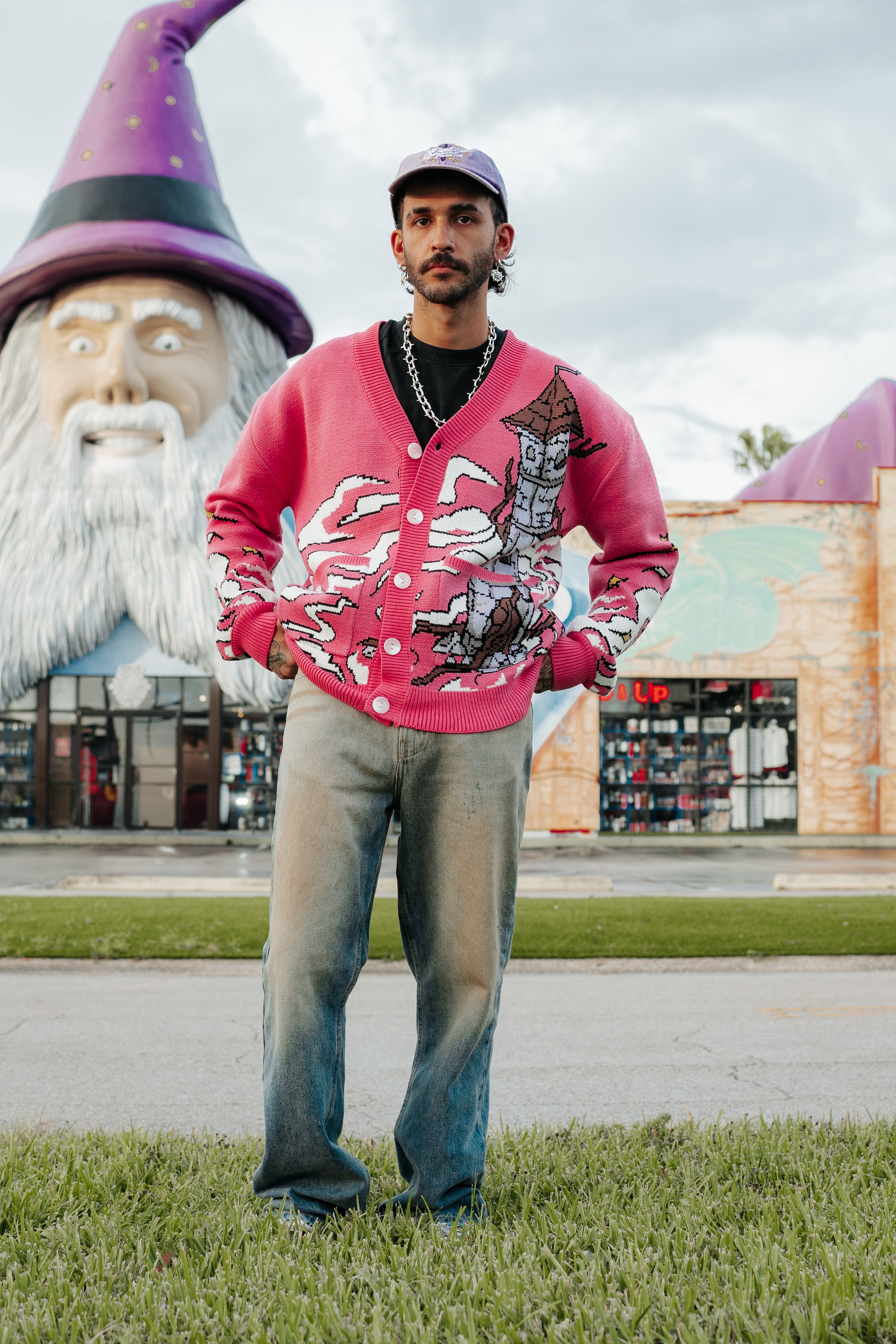 Wizard Battle Cardigan – Steady Hands