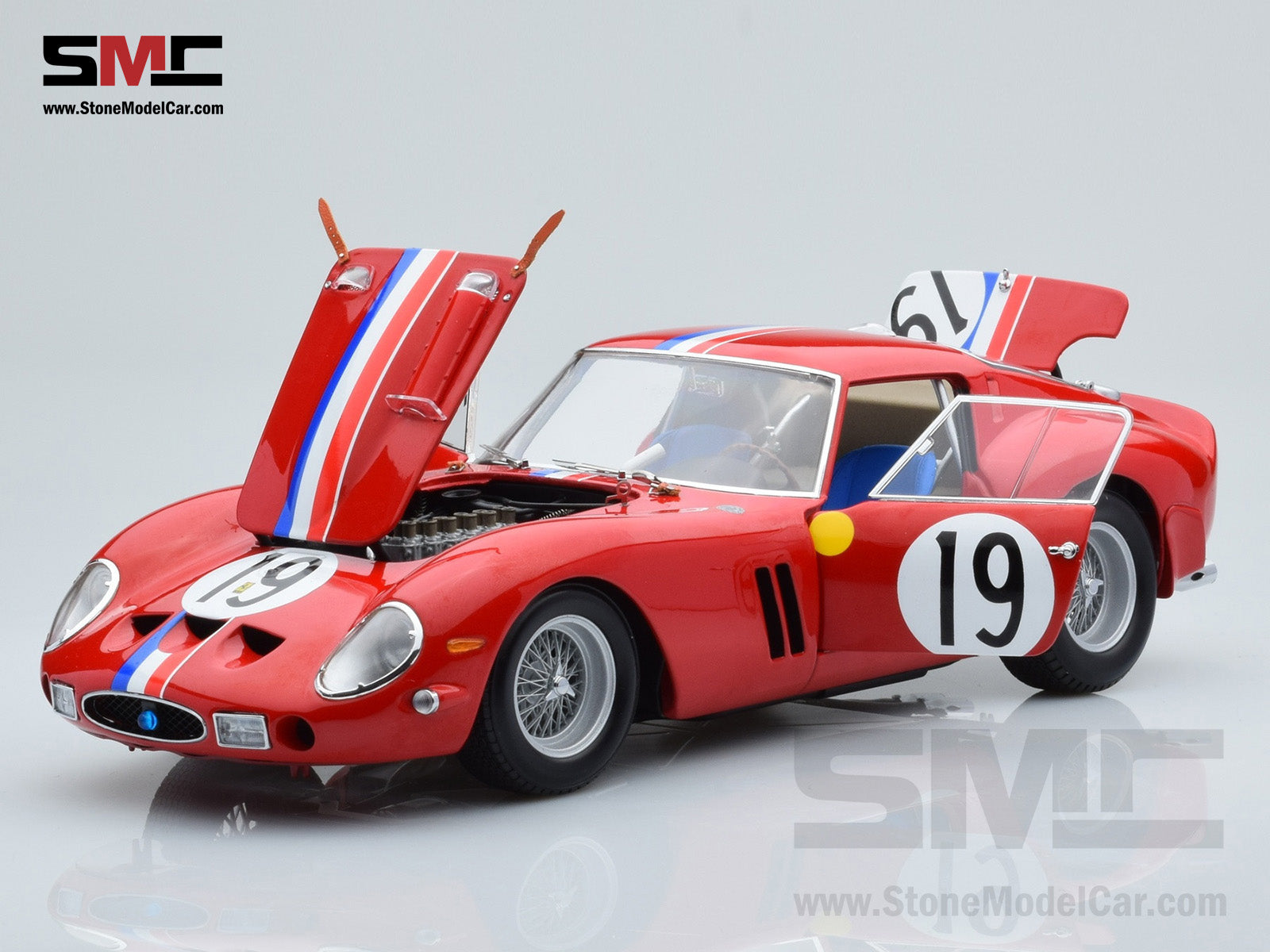 Kyosho 1:18 Ferrari 250 GTO #19 2nd (Winner GT3.0 class) 24h Le
