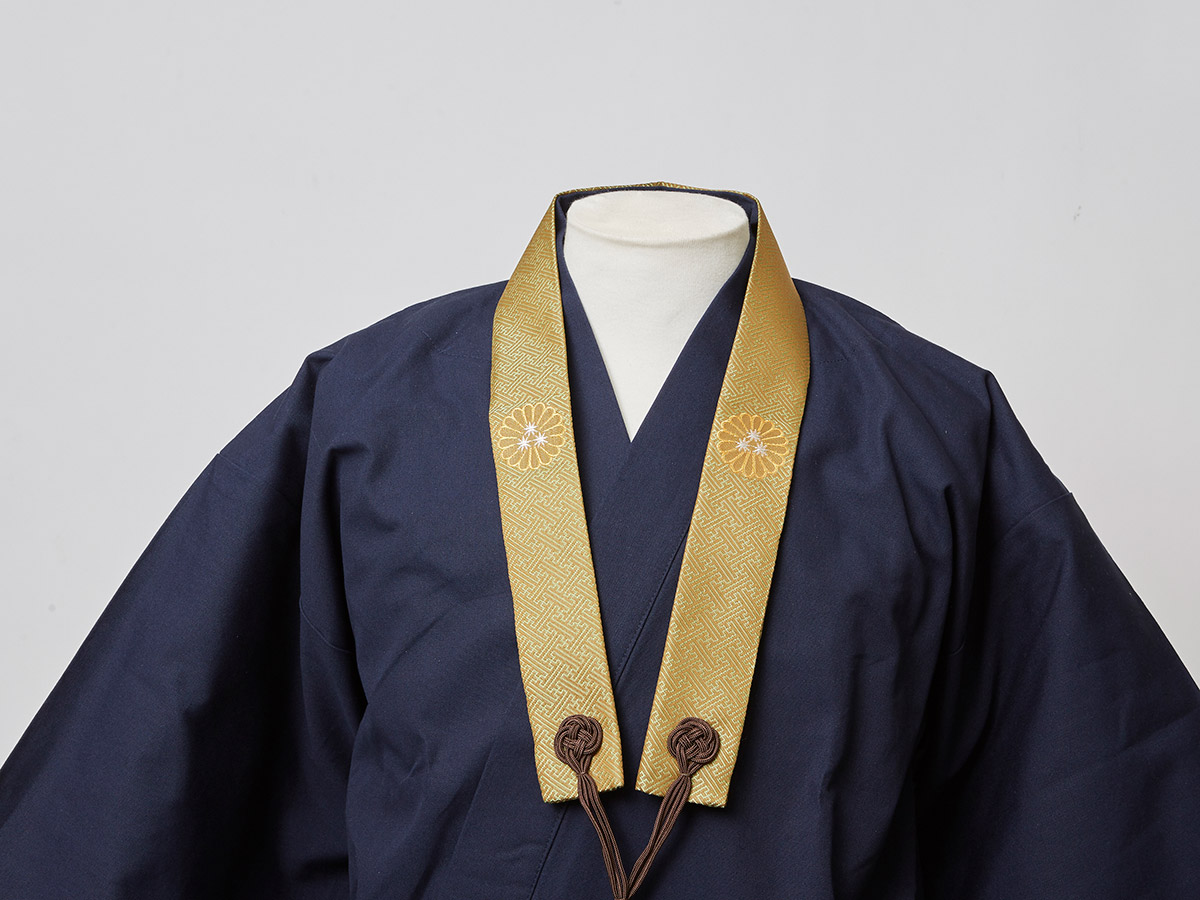 鈴木法衣店 / 仙才紗綾型半袈裟 菊三諦章紋