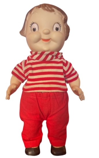 70'S キャンベルキッズソフビドール 男の子 企業キャラクター