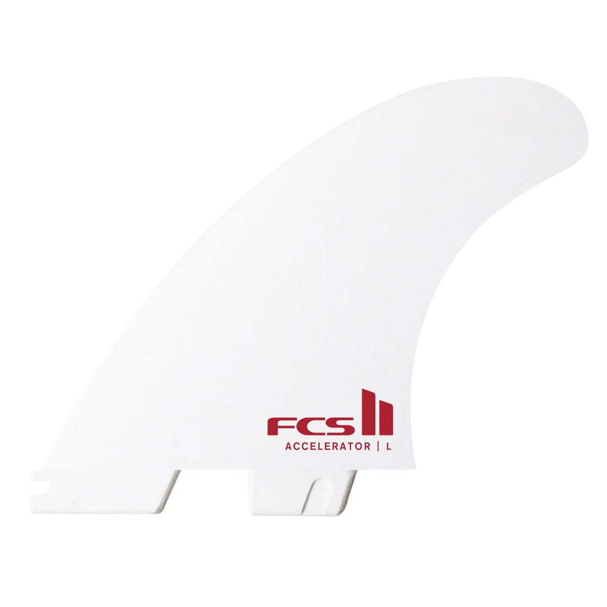 FCS II Accelerator White Edition Tri Fin Set - FCS US