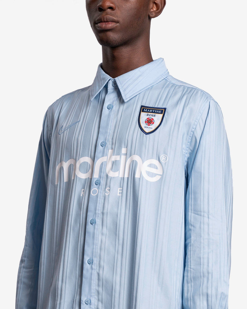 Nike x Martine Rose Dress Shirt in Psychic Blue – SVRN