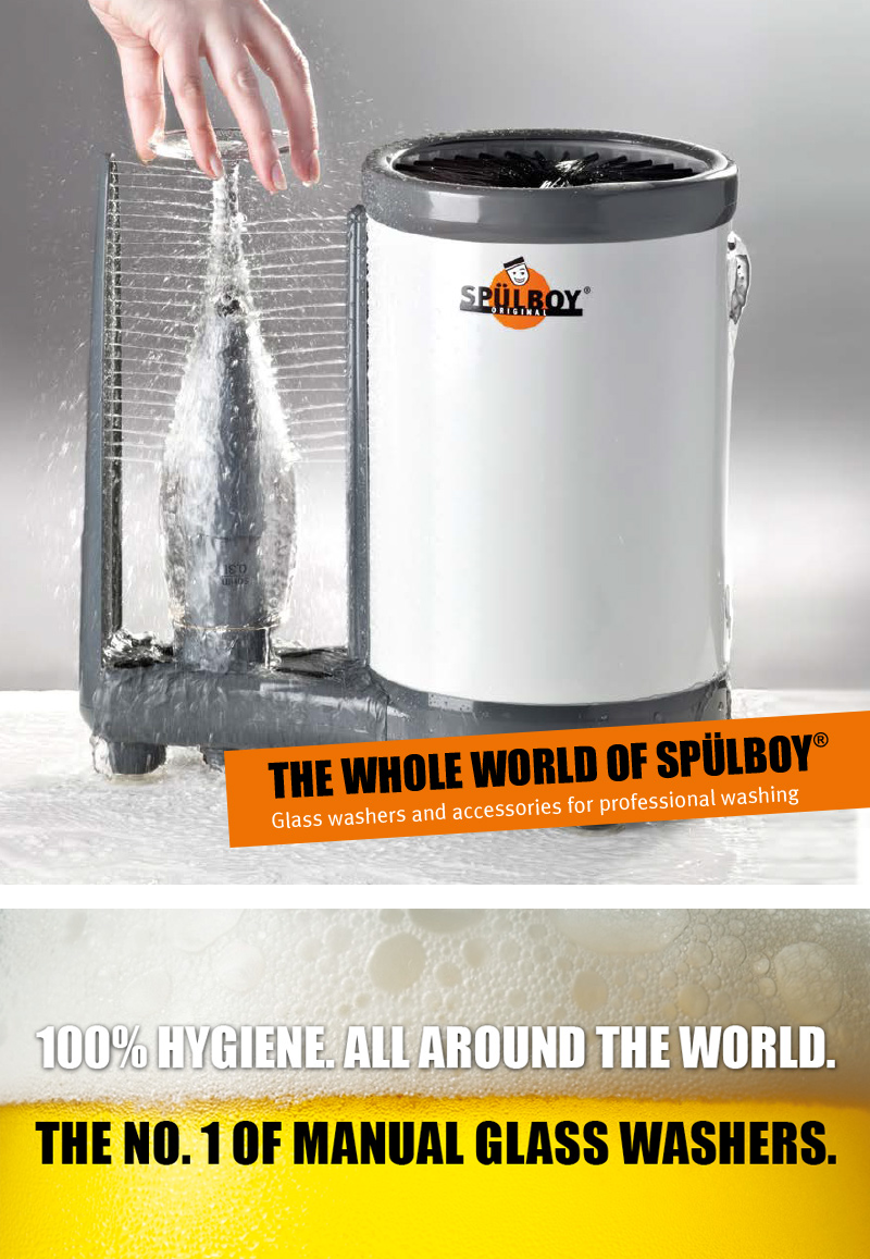 プロが認めるグラス洗浄機 SPULBOY（ドイツ製）