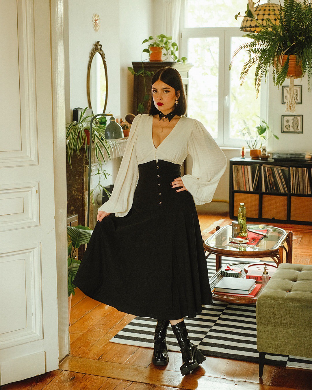 Sable Hex Skirt / 漆黒の呪文 / スカート【KILL STAR】 | Spider Rock Web