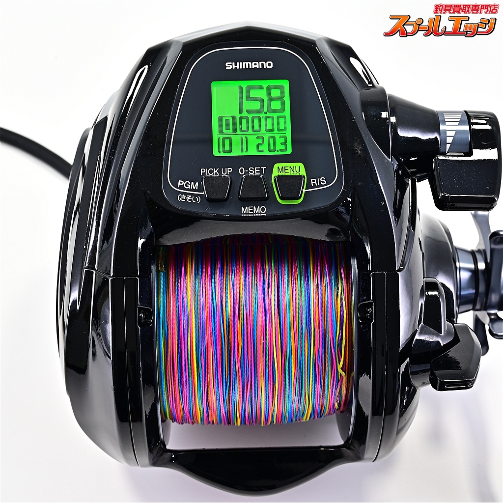 シマノ】 15フォースマスター 9000 使用距離19km 使用49.5時間 SHIMANO