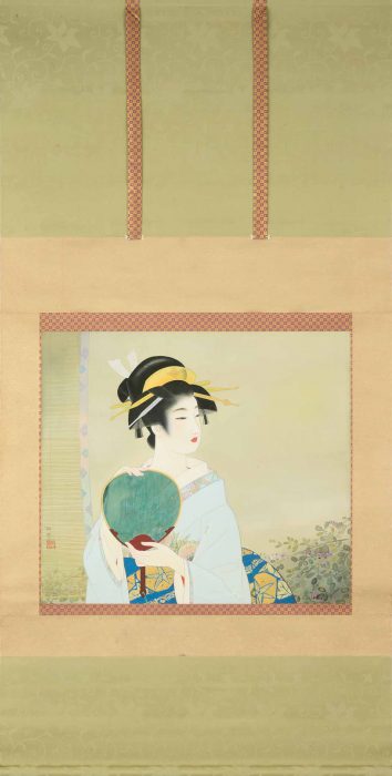 白鳥 映雪「涼風」の販売 | 美術品販売｜東京銀座ぎゃらりい秋華洞