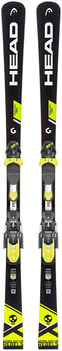 2019 Head Worldcup Rebels i.Race 170cm Skis w Bindings - Powder7