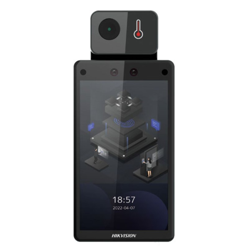 大一産業 サーモカメラ 体表面温度測定付顔認証リーダー DS-K1T672DWX