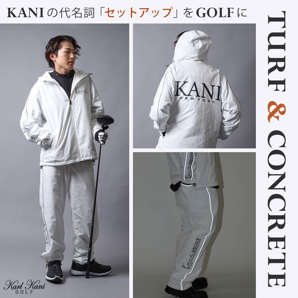 KANIの代名詞「セットアップ」をGOLFに -TURF and CONCRETE- – PEET