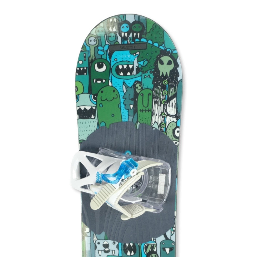 Burton 2020 Chopper 115cm Snowboard w/ Grom Bindings – Pando Refitters