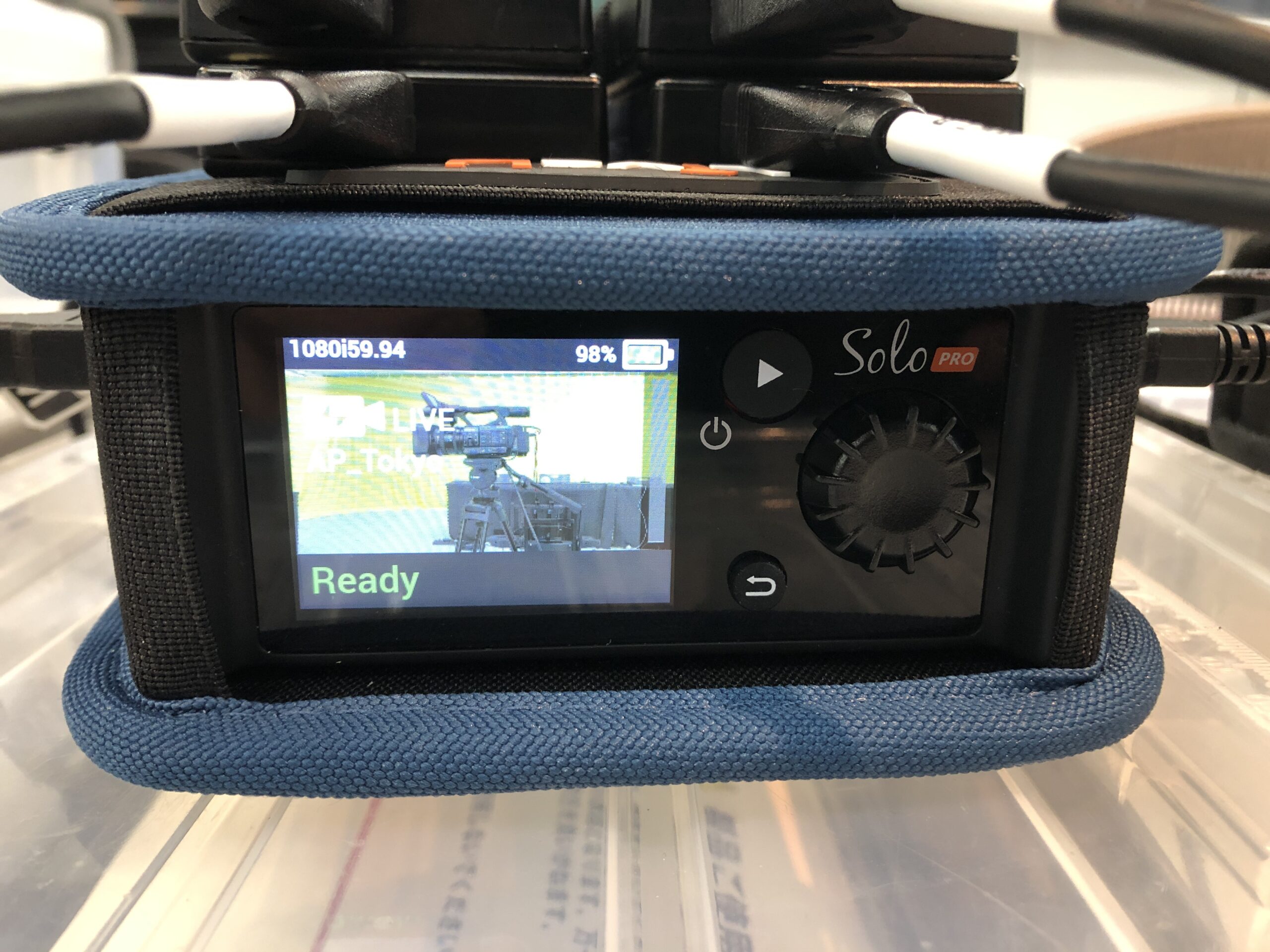 LiveU solo PROの使用して配信を行いました | パンダスタジオ（株式