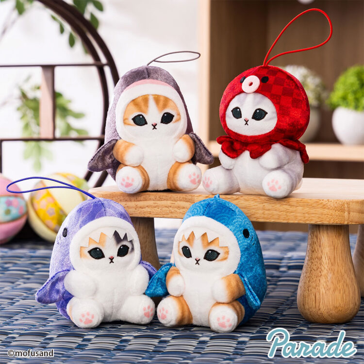 mofusand 海の生き物にゃん～和～ マスコット | 商品紹介 | 株式会社