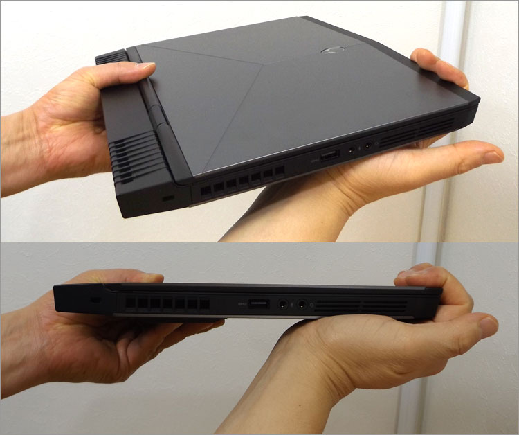 DELL ALIENWARE 13（R3）レビュー！GeForce GTX 10 シリーズ搭載機