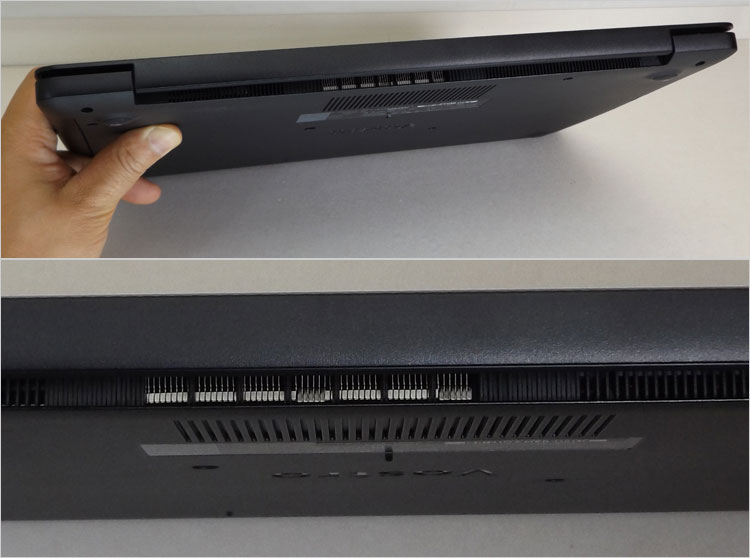 光学ドライブを内蔵した、15.6インチ・ビジネスノート Vostro 15