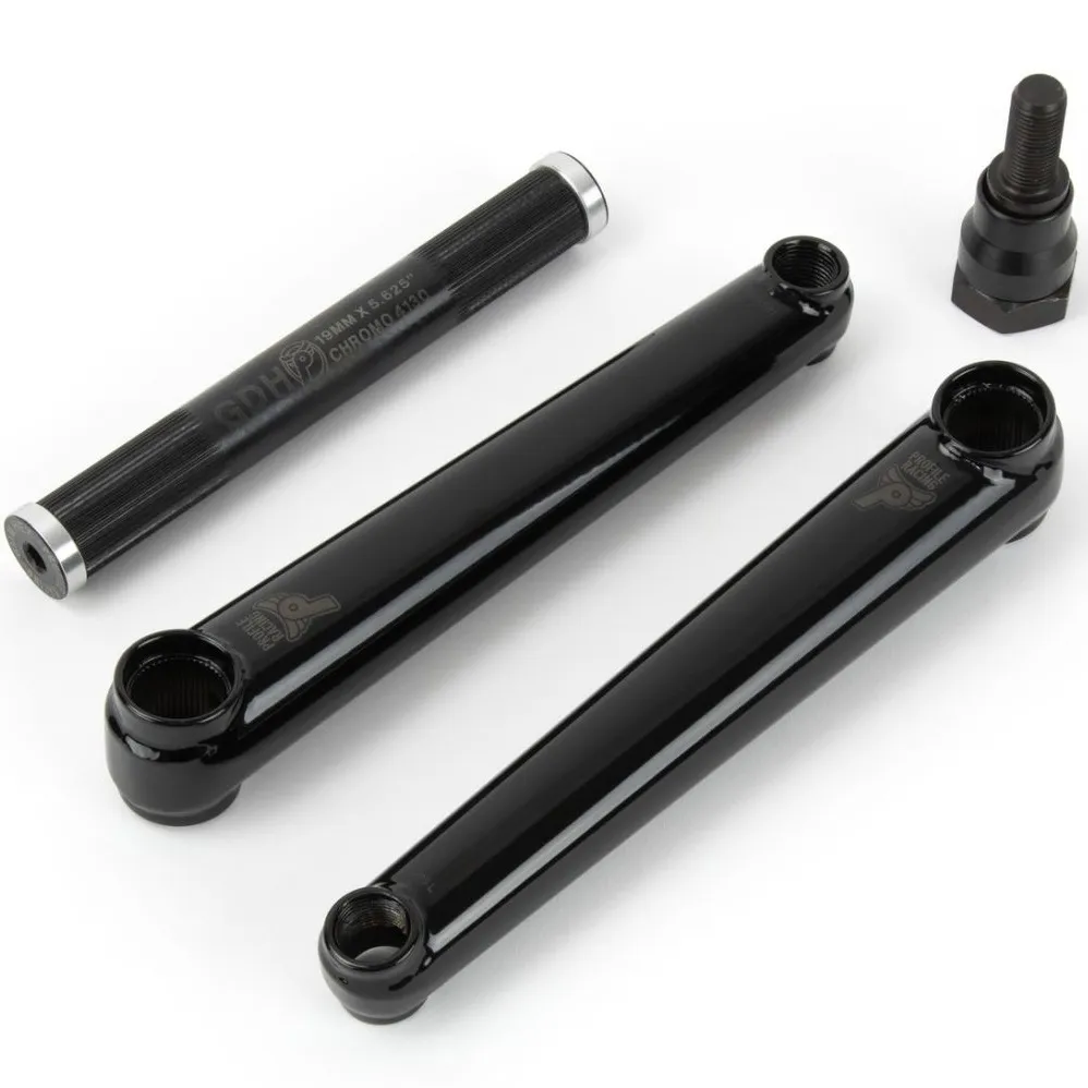 Profile Racing GDH Cr-Mo cranks BLACK - Planet BMX