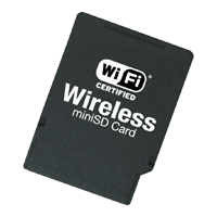 スマートフォン・PDAに無線LAN機能を追加！:IEEE802.11b/g miniSD 無線
