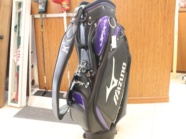 キャディバッグ JPX BK/PP 中古 ミズノ(MIZUNO) キャディバッグ(CADDY
