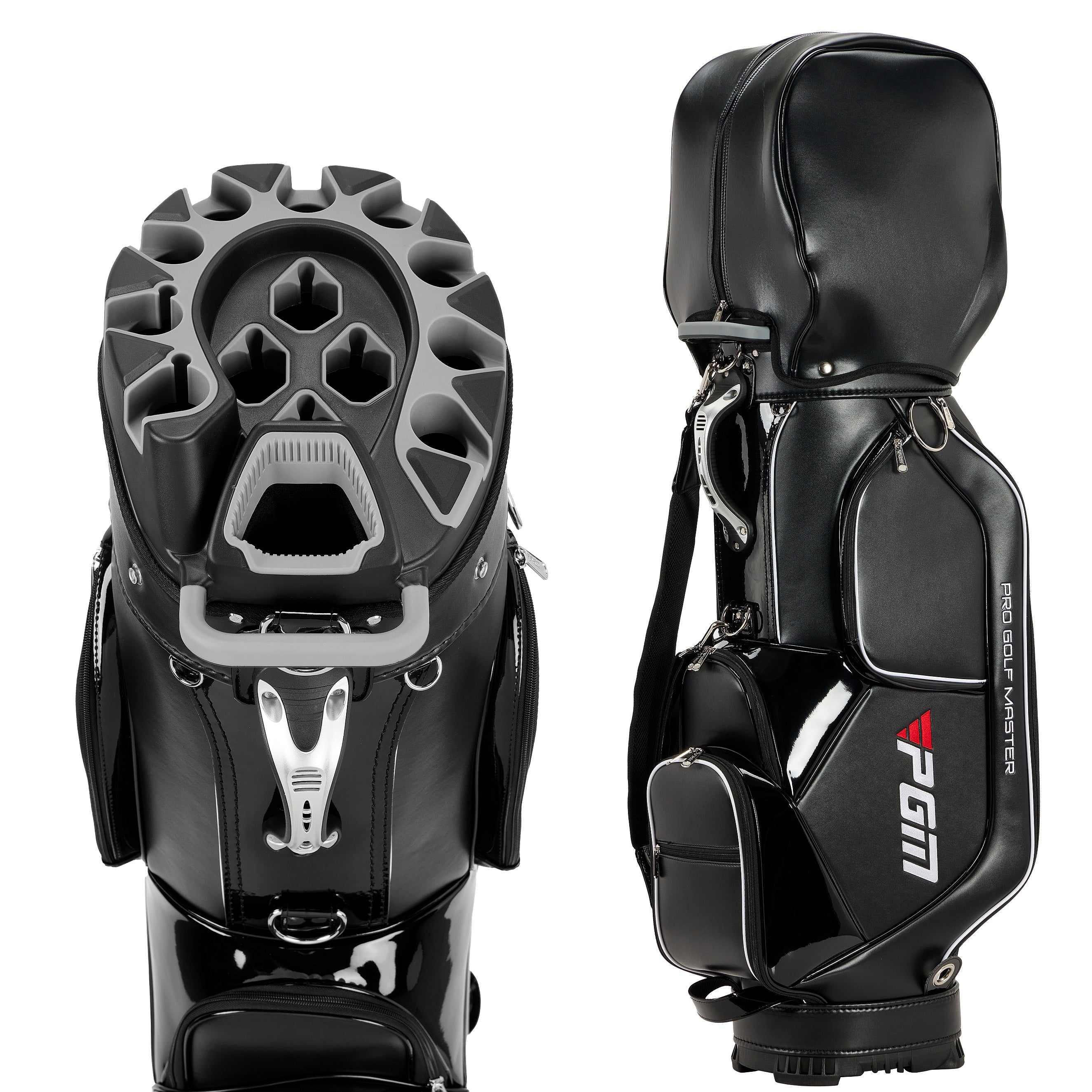 PGM Golf Cart Bag 14 Way Organizer Divider Silent Top Waterproof Bag/b