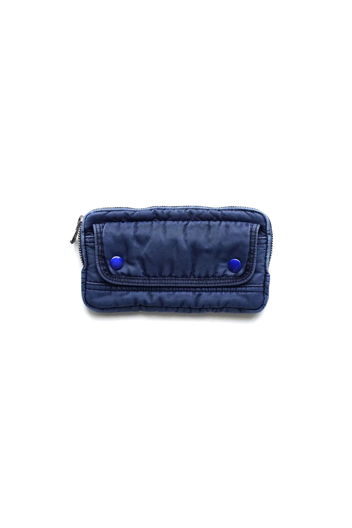 Porter Classic - SUPER NYLON WALLET POUCH - INDIGO BLUE – PHAETON