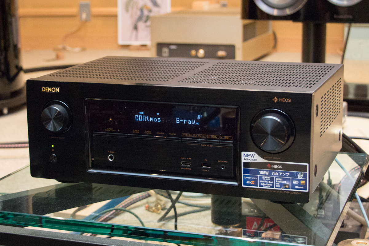 デノン、新DAC採用など音質を高めたAVアンプ「AVR-X2400H／X1400H」ー