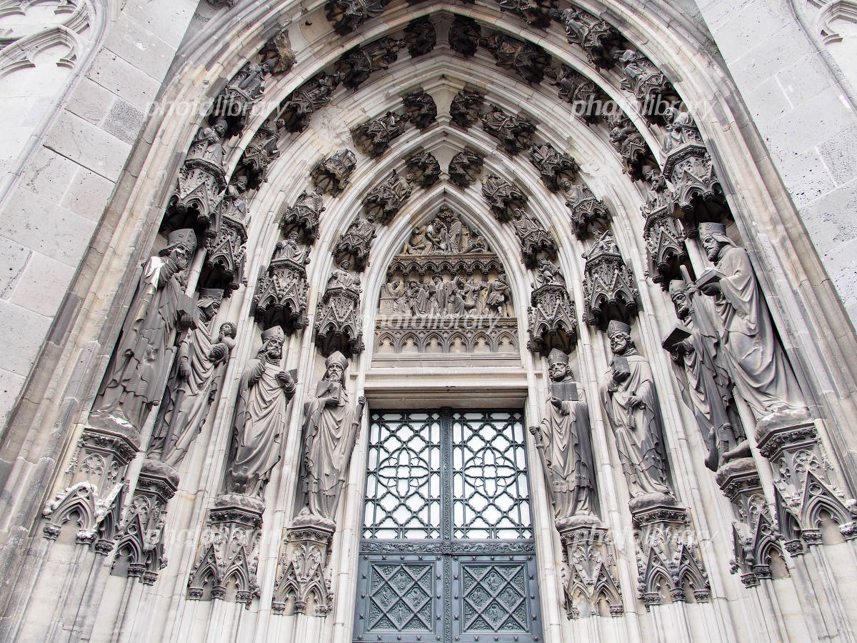 世界遺産 ドイツ ケルン大聖堂 装飾 写真素材 [2800920] - フォト