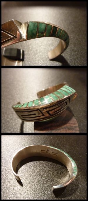 ナバホ Lonn・Parker ロン・パーカー インレイ&オーバレイ ブロッケン