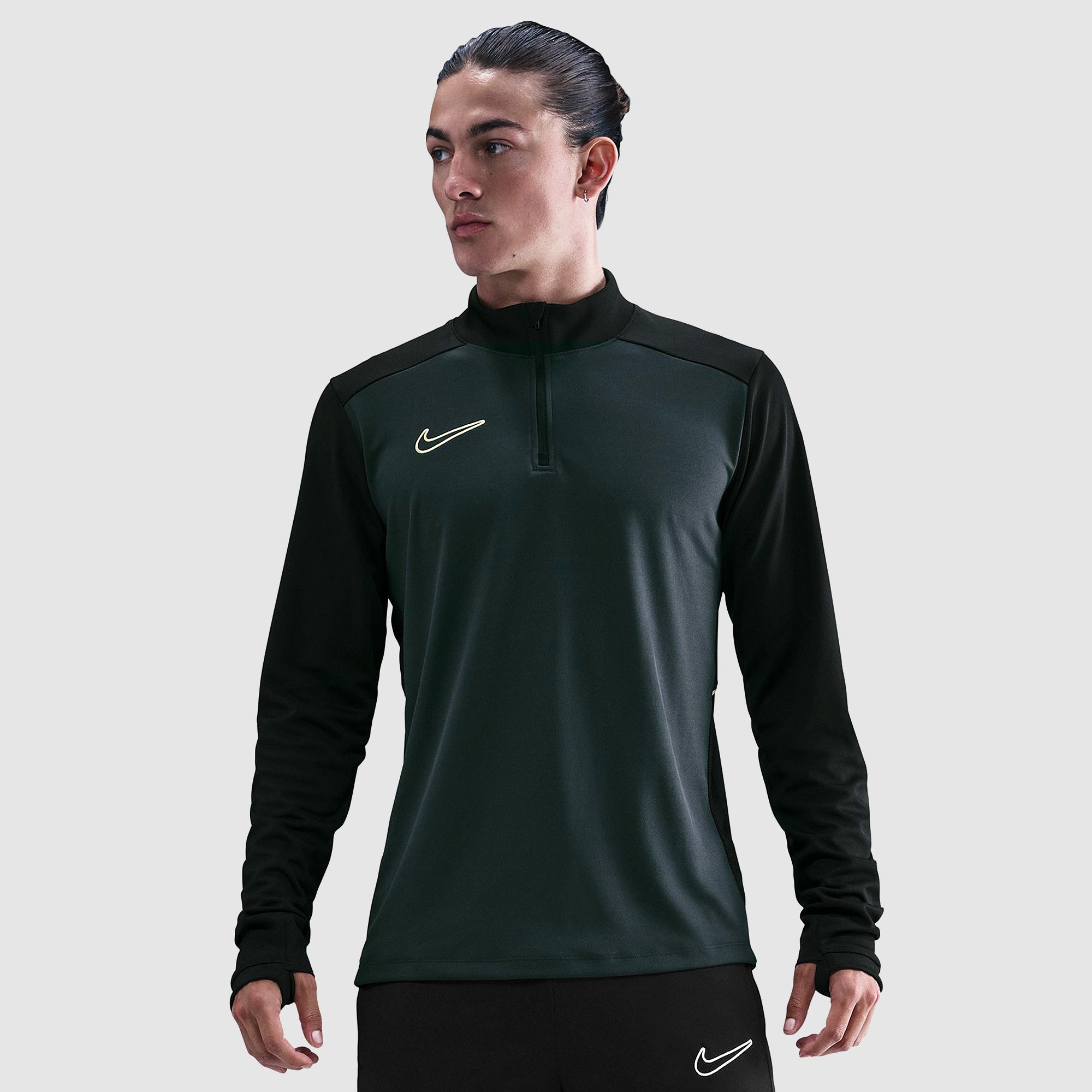 Nike Academy 25 Dri-FIT Drill Top - Seaweed/Black/Limelight - Mens
