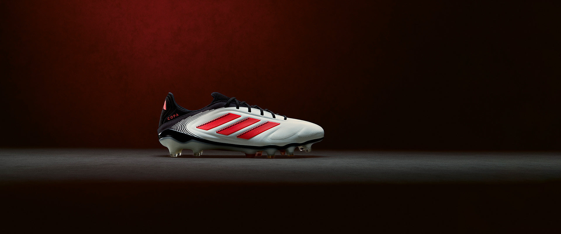 adidas Copa Pure III Elite Firm Ground - White/Lucid Red/Black