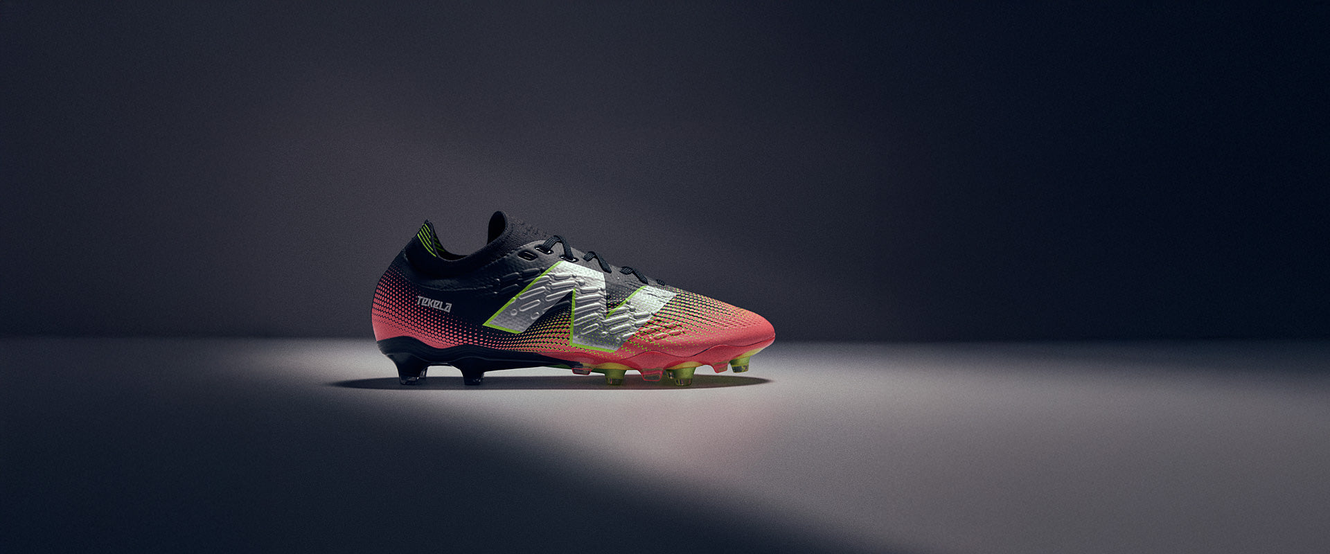 New Balance Tekela V4+ Pro Firm Ground Low - Black/Energy Red/Hi