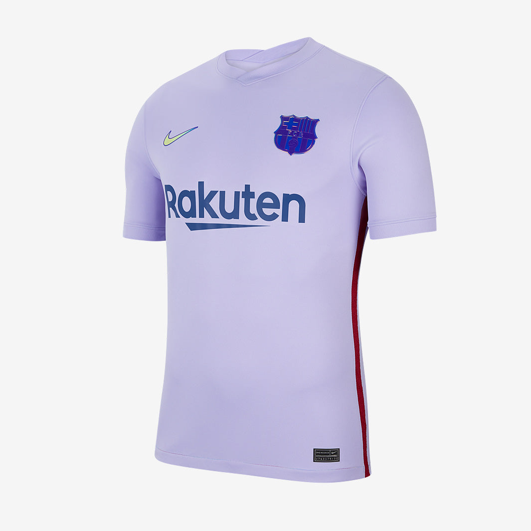 Nike FC Barcelona 21/22 Away Stadium SS Jersey - Purple Pulse/Dtm