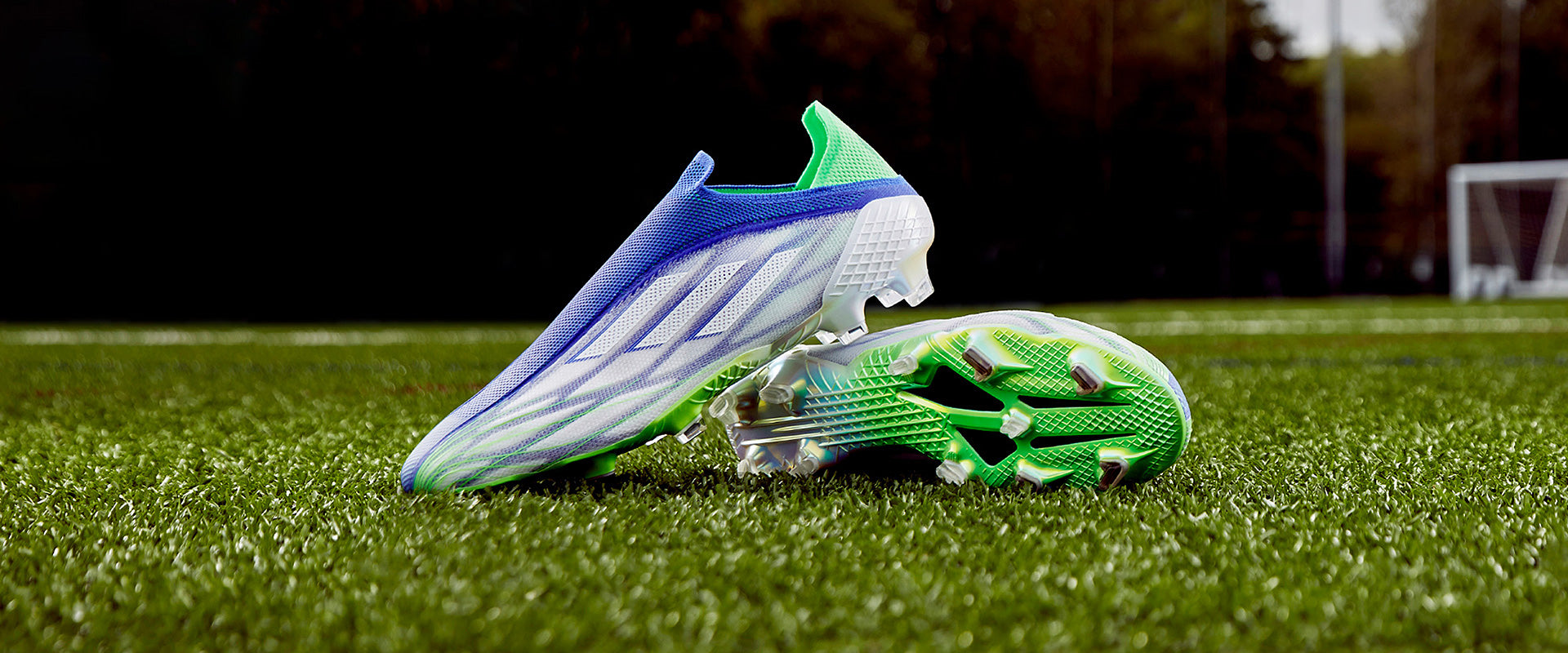 adidas Prime X Speedflow+ FG Adizero - Bold Blue/White/Red - Mens