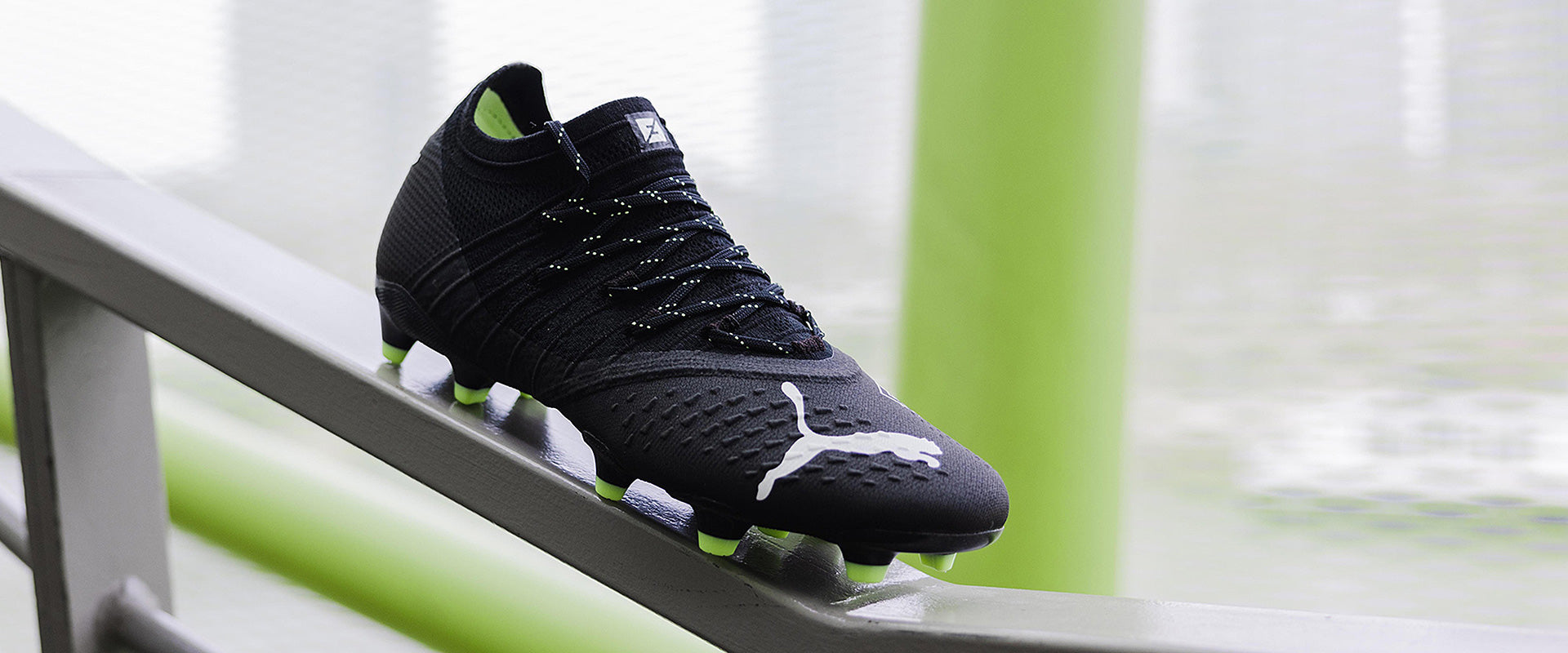 Puma Future Z 1.3 FG/AG - Puma Black/Puma White/Fizzy Light - Mens