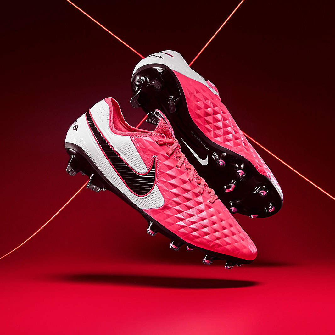 Nike Tiempo Legend VIII Elite FG - Laser Crimson/Black/White