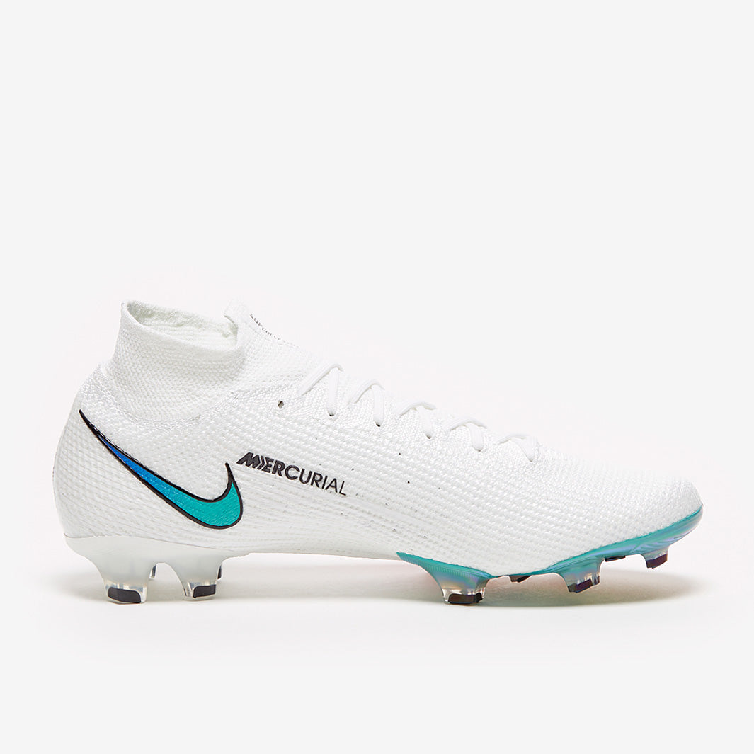 Nike Mercurial Superfly VII Elite FG - White/Flash Crimson/Hyper