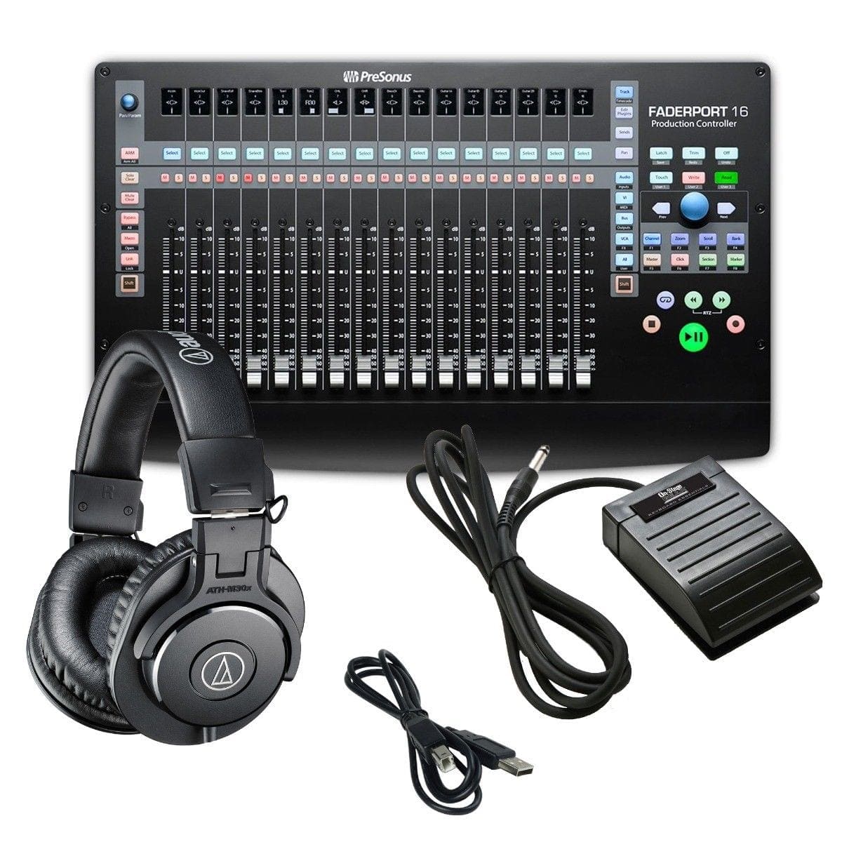 PreSonus Faderport 16 – Mix Production Controller with Audio