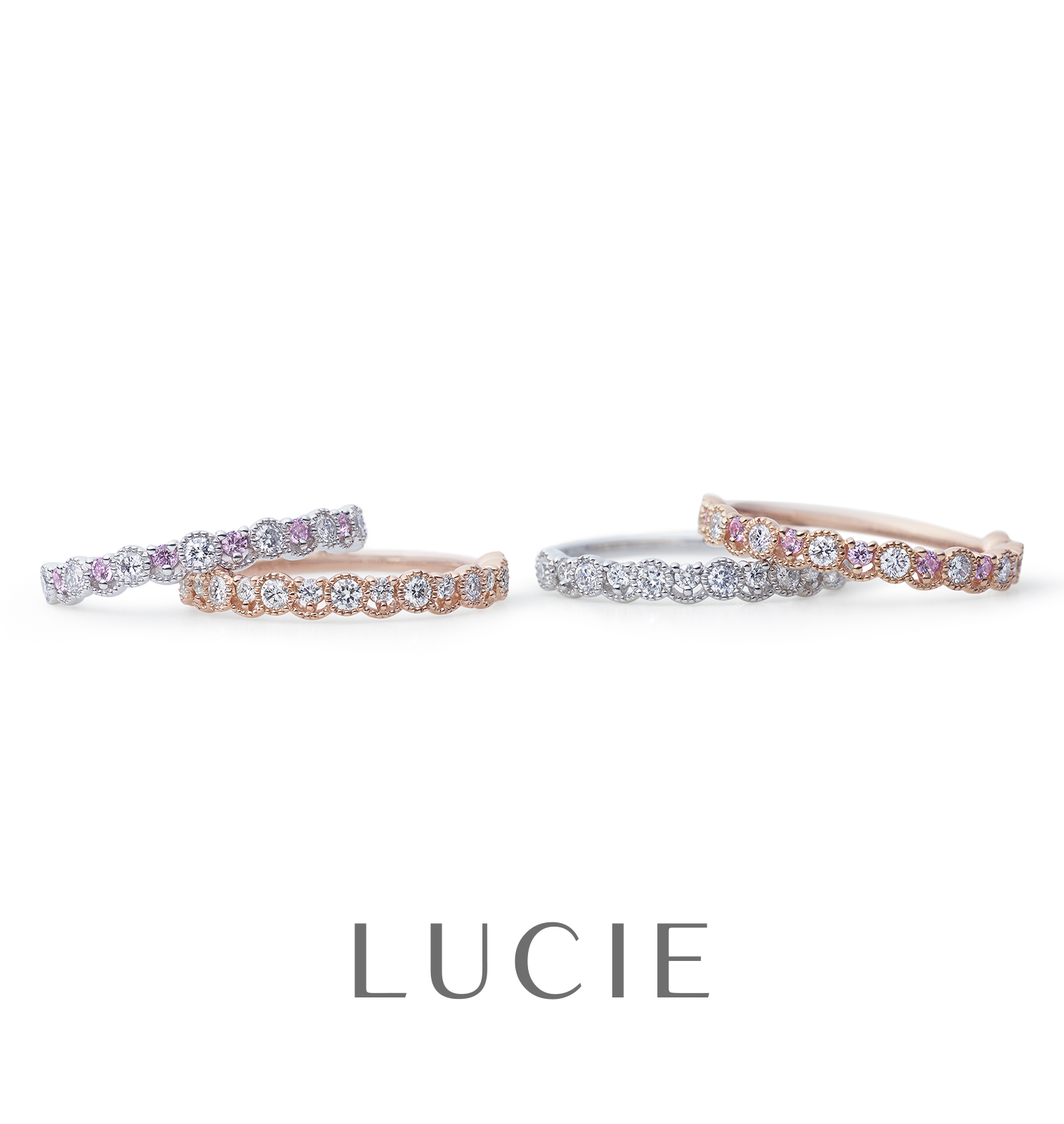 Colleretteコルレット 薔薇のフリル｜LUCIE RoseClassic｜婚約指輪