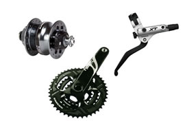 マウンテンバイク(MTB)用コンポーネント・パーツの特徴・選び方を