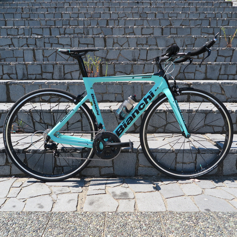 車庫ざらえ】Bianchi（ビアンキ） 2018年モデル ARIA TRIATHLON 105