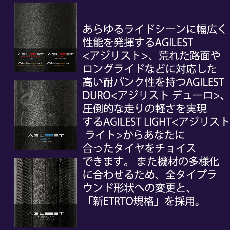 Panaracer（パナレーサー）【2本セット】AGILEST TLR（アジリスト