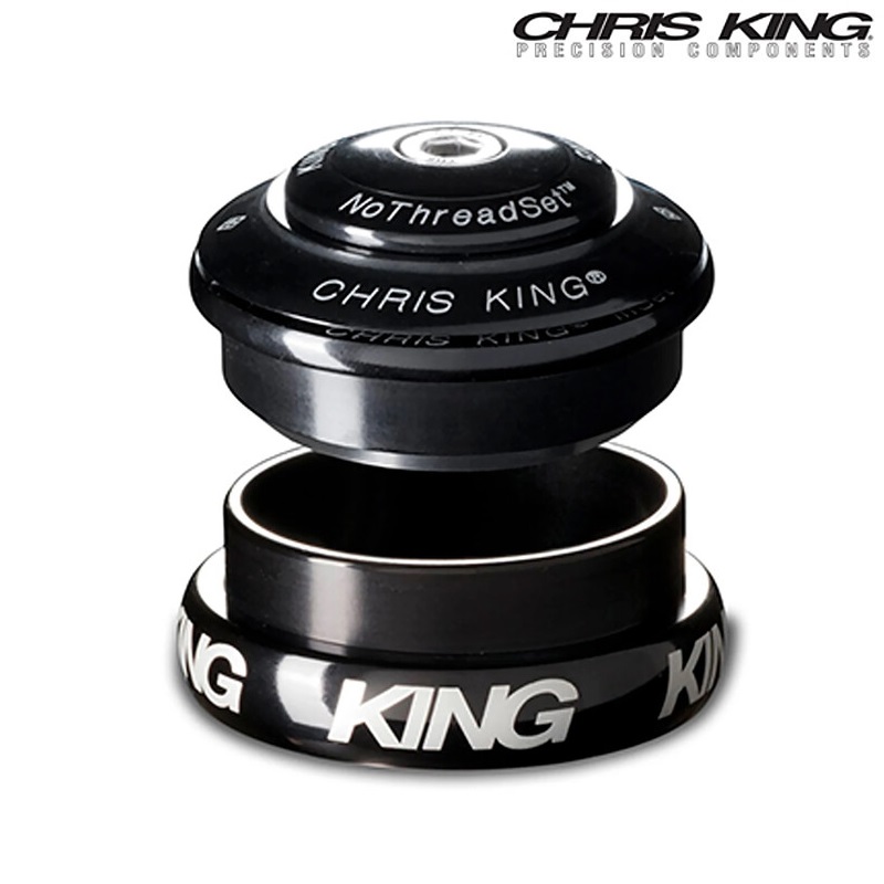 CHRIS KING（クリスキング）INSET8 headset 1-1/8 1-1/4 44mm BLACK