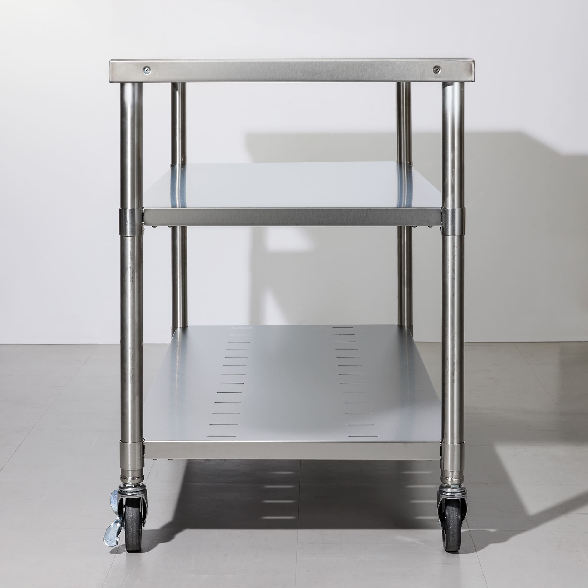 業務用キッチン 移動台 D450 サイズオーダー | KB-KC025-12-G239